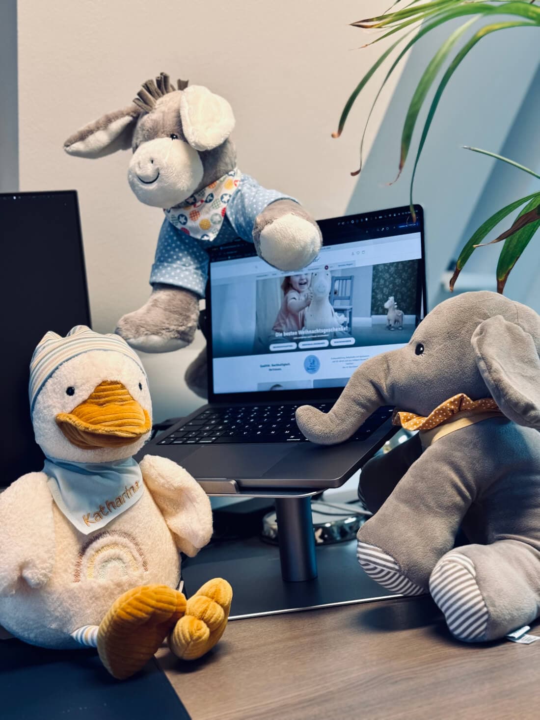 Unsere neue Zweitbesetzung ist da – flauschig, einsatzbereit, einzigartig! 🧸💻